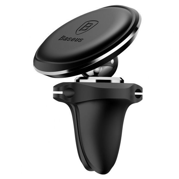 Автомобільний тримач Baseus Magnetic Air Vent Car (SUGX020001) Чорн. 274147 фото