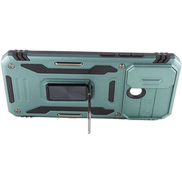 Ударостійкий чохол Camshield Army Ring для Xiaomi Redmi 10C Зелений / Light Green 257696 фото