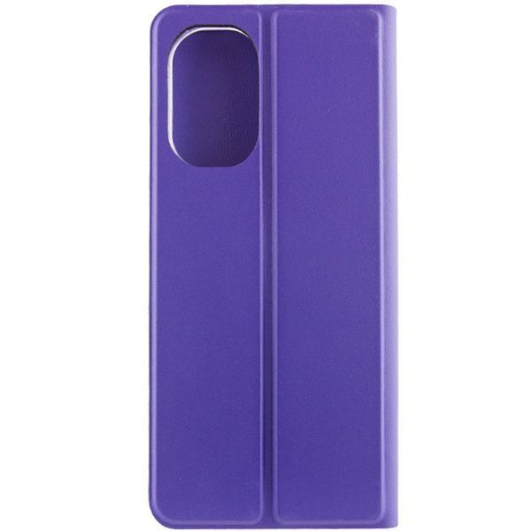 Шкіряний чохол книжка GETMAN Elegant (PU) для TECNO Camon 19 Фіолетовий 269626 фото