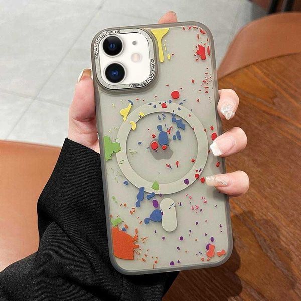 Чохол TPU+PC Flush with MagSafe для Apple iPhone 11 (6.1") Titanium grey 361171 фото
