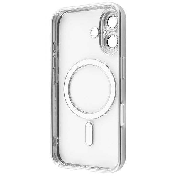 Чохол Metal Matte Case with Magnetic Ring iPhone 17 white titanium 397994 фото
