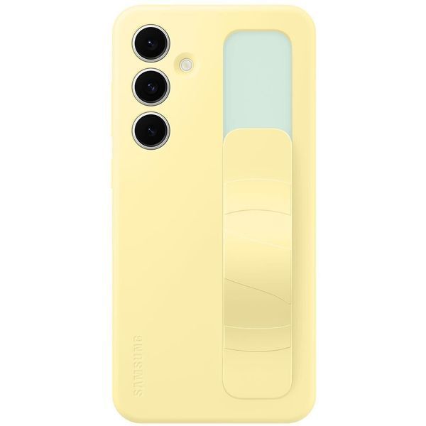 Чохол-накладка Samsung S24 FE Standing Grip Case (EF-GS721CYEGWW) Yellow 322119 фото