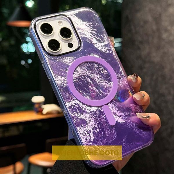 Чохол TPU Shiny Mountain (MagFit) для Apple iPhone 17 Air (6.6") Purple 392968 фото