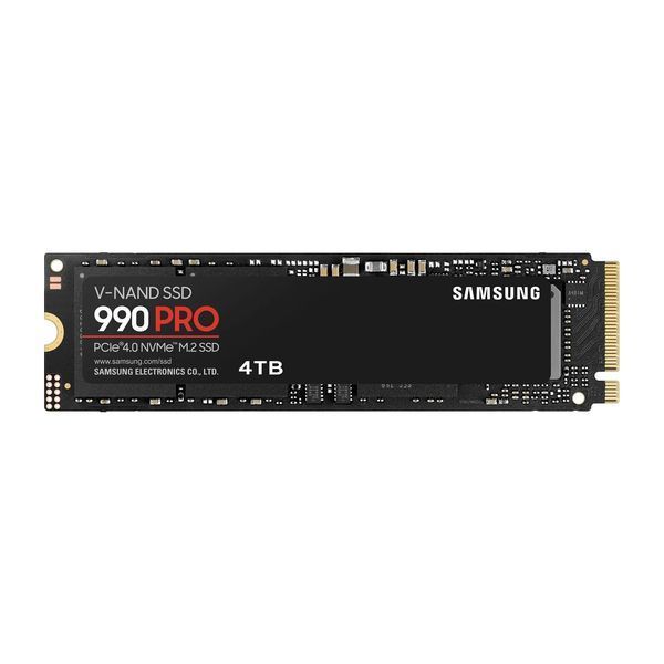 Накопичувач SSD Samsung M.2 4TB PCIe 4.0 990PRO (MZ-V9P4T0BW) 371927 фото