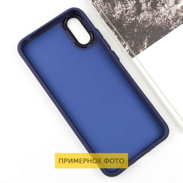 Чохол TPU+PC Lyon Frosted для Oppo A60 4G Navy Blue 359016 фото