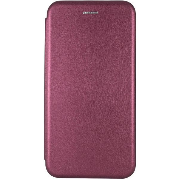 Кожаный чехол (книжка) Classy для Xiaomi Redmi Note 9s / Note 9 Pro / Note 9 Pro Max Бордовый 198978 фото
