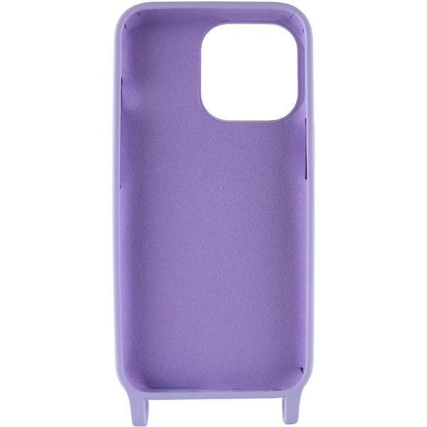 Чохол TPU two straps California для Apple iPhone 12 Pro / 12 (6.1") Бузковий 255733 фото