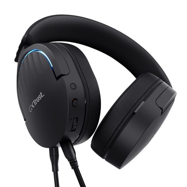 Гарнітура ігрова Trust GXT 490 FAYZO, 7.1, USB-A, 2м, чорний 362621 фото