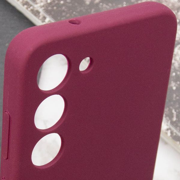 Чохол Silicone Cover Lakshmi Full Camera (AAA) для Samsung Galaxy A15 4G/5G / M15 5G Бордовий / Plum 286878 фото