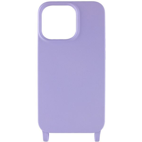 Чохол TPU two straps California для Apple iPhone 12 Pro / 12 (6.1") Бузковий 255733 фото