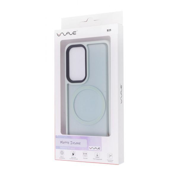 Чохол WAVE Matte Insane Case with Magnetic Ring Samsung Galaxy S23 deep purple 400120 фото
