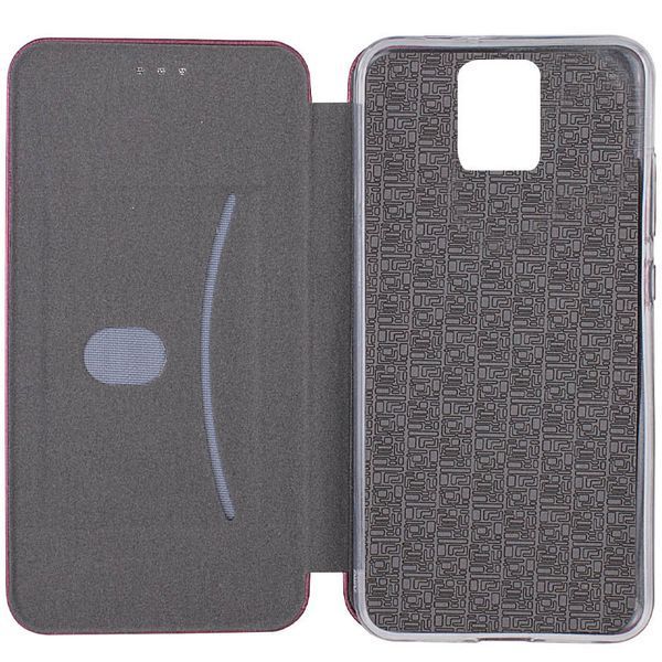 Кожаный чехол (книжка) Classy для Xiaomi Redmi Note 9s / Note 9 Pro / Note 9 Pro Max Бордовый 198978 фото
