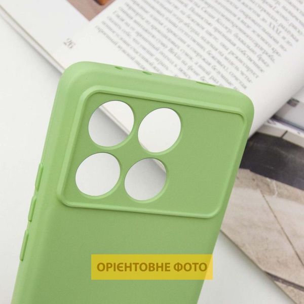 Чохол TPU GETMAN Liquid Silk Full Camera для Xiaomi Poco X6 / Note 13 Pro 5G Зелений / Pistachio 397755 фото