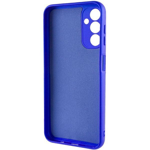 Чохол TPU GETMAN Liquid Silk Full Camera для Samsung Galaxy A24 4G Синій / Iris 354302 фото