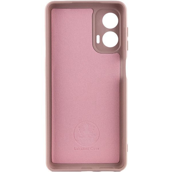 Чохол Silicone Cover Lakshmi Full Camera (AA) для Motorola Moto G24 Рожевий / Pink Sand 315847 фото