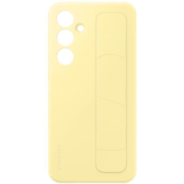 Чохол-накладка Samsung S24 FE Standing Grip Case (EF-GS721CYEGWW) Yellow 322119 фото