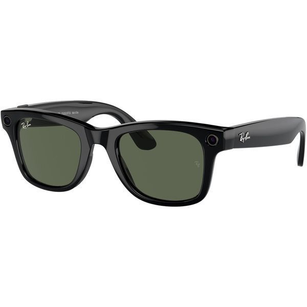 Розумні окуляри RAY-BAN | META WAYFARER - Skyler Standard - Shiny Black/Transitions Cerulean Blue (RW4010 601/MF 52-20) 349829 фото