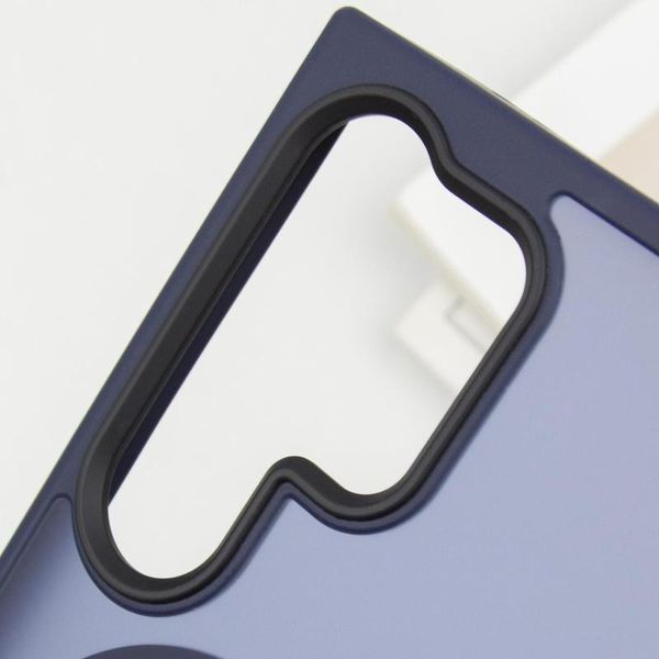 Чохол Ummi Colorful with MagSafe для Samsung Galaxy S25 Ultra Синій / Navy Blue 403035 фото