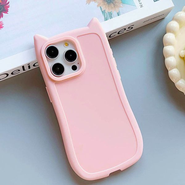 Чохол TPU GETMAN Cat with straps для Apple iPhone 14 Pro Max (6.7") Pink 357599 фото