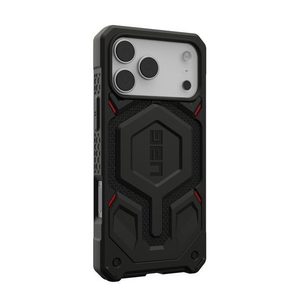 Чохол-накладка iPhone 17 Pro Max UAG Monarch Pro MagSafe (114514113940) Kevlar Black 393813 фото