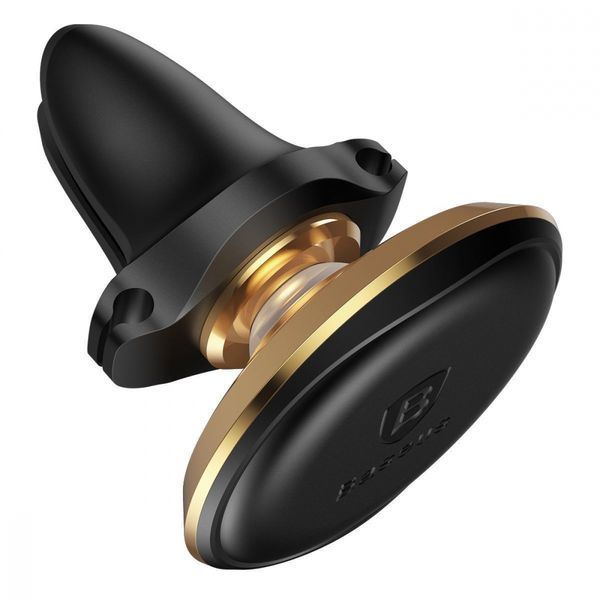 Автомобільний тримач Baseus Magnetic Air Vent Car (SUGX020001) Чорн. 274147 фото