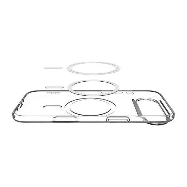 Чохол Spigen для iPhone 17 Air, Liquid Crystal MagFit, Clear White (ACS10395) 396414 фото