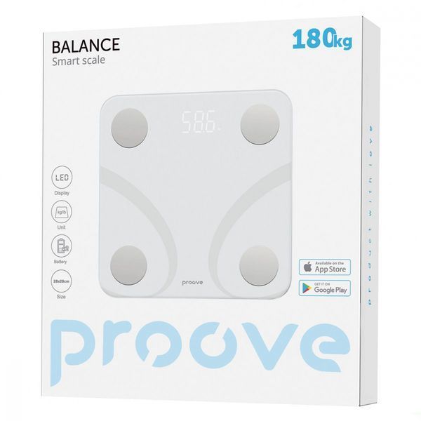Смарт-ваги Proove Balance (SLBF00010002) White 324805 фото