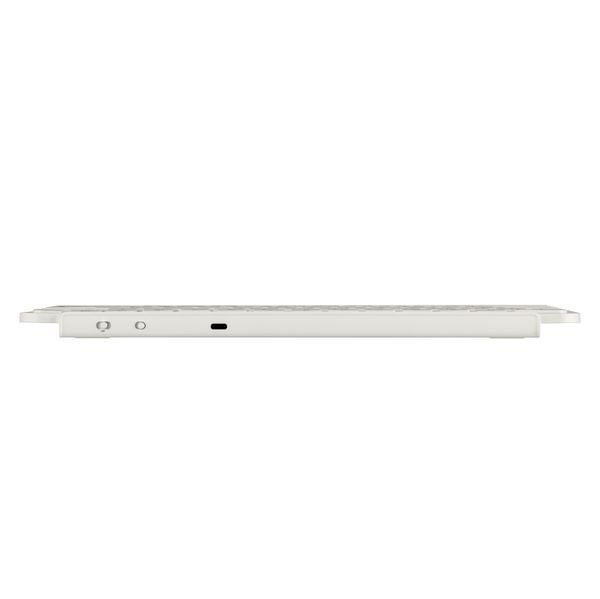 Клавіатура мембрана Keychron B1 Pro, USB/WL/BT, ivory white (B1P-K8-UA) 368831 фото