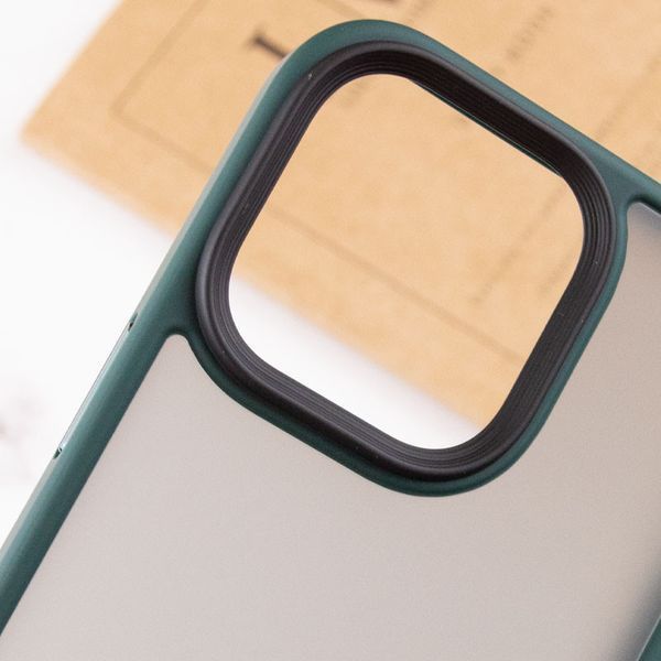TPU+PC чохол Metal Buttons для Apple iPhone 15 Plus (6.7") Зелений 275279 фото