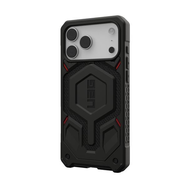 Чохол-накладка iPhone 17 Pro Max UAG Monarch Pro MagSafe (114514113940) Kevlar Black 393813 фото