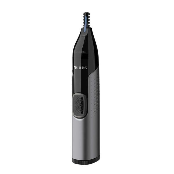 Тример Philips Series 3000, 1хАА, насадок-2, сталь, чорний (NT3650/16) 370563 фото