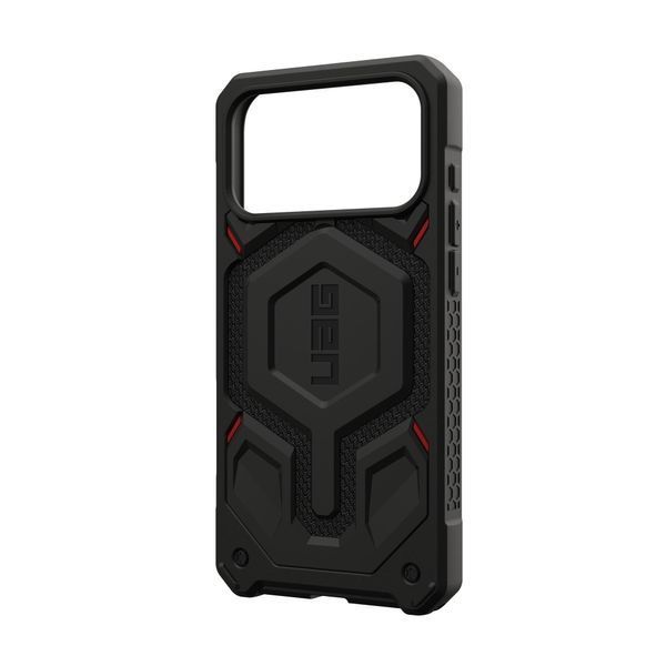 Чохол-накладка iPhone 17 Pro Max UAG Monarch Pro MagSafe (114514113940) Kevlar Black 393813 фото