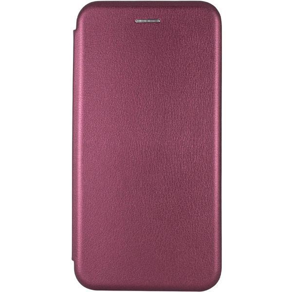 Кожаный чехол (книжка) Classy для Xiaomi Redmi Note 9s / Note 9 Pro / Note 9 Pro Max Бордовый 198978 фото