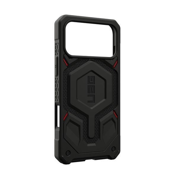 Чохол-накладка iPhone 17 Pro Max UAG Monarch Pro MagSafe (114514113940) Kevlar Black 393813 фото
