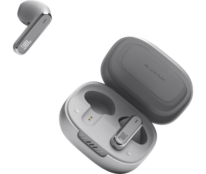 Навушники JBL Live Flex (JBLLIVEFLEXSVR) Silver 268640 фото