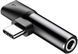 Перехідник Baseus L41 Type-C To Type-C + 3.5mm Black (CATL41-01) 269114 фото 9