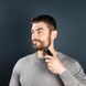 Тример Rowenta Barber Experience, для голови, бороди, мережа+акум., роторний мотор, насадок-5, нержавіюча сталь з покриттям DLC, чорно-синій (TN1851E0 371446 фото 10