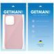 Чохол TPU GETMAN Cat with straps для Apple iPhone 14 Pro Max (6.7") Pink 357599 фото 6