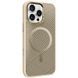 Чохол TPU+PC Carbon Mirage with MagSafe для Apple iPhone 16 Pro (6.3") Antique White 376514 фото 1