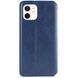 Шкіряний чохол-книжка GETMAN Cubic (PU) для Apple iPhone 11 (6.1") Синій 398563 фото 2