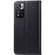 Шкіряний чохол книжка GETMAN Gallant (PU) для Xiaomi Redmi Note 11 Pro 4G/5G / 12 Pro 4G Чорний 248828 фото 4