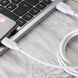Кабель Proove Striped Silicone Type-C (1M) (CCSS60001202) White 313564 фото 3