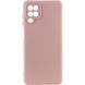 Чохол Silicone Cover Ummi Lakshmi Full Camera (AA) для Samsung Galaxy A12 Рожевий / Pink Sand 402645 фото 1