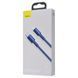Кабель Baseus High Density Braided Type-C To Lightning PD 20W (1m) CATLGD-02 White 275368 фото 2