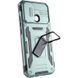 Ударостійкий чохол Camshield Army Ring для Xiaomi Redmi 10C Зелений / Light Green 257696 фото 4