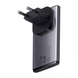Зарядний Пристрій Baseus GaN5 Pro 65W Ultra-Slim (Type-C + USB) + Кабель Type-C to Type-C 100W (1м) (CCGP150113) Gray 272632 фото 2