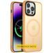 TPU+PC чохол Metal Buttons with MagSafe Colorful для Apple iPhone 16 Pro Max (6.9") Золотий 323712 фото 1