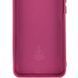 Чохол Silicone Cover Lakshmi Full Camera (A) для Xiaomi Redmi A1+ / Poco C50 / A2+ Бордовий / Marsala 263933 фото 3