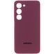 Чохол Silicone Cover Lakshmi Full Camera (AAA) для Samsung Galaxy A15 4G/5G / M15 5G Бордовий / Plum 286878 фото 1
