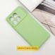 Чохол TPU GETMAN Liquid Silk Full Camera для Xiaomi Poco X6 / Note 13 Pro 5G Зелений / Pistachio 397755 фото 2